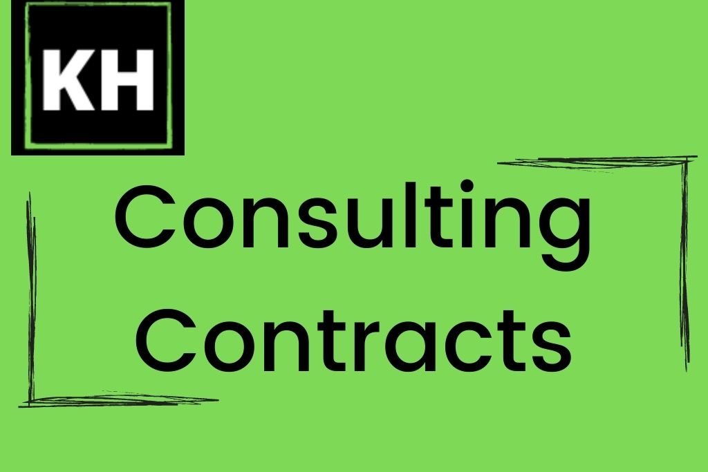 Logo for consulting contracts. Logo for consulting contracts.